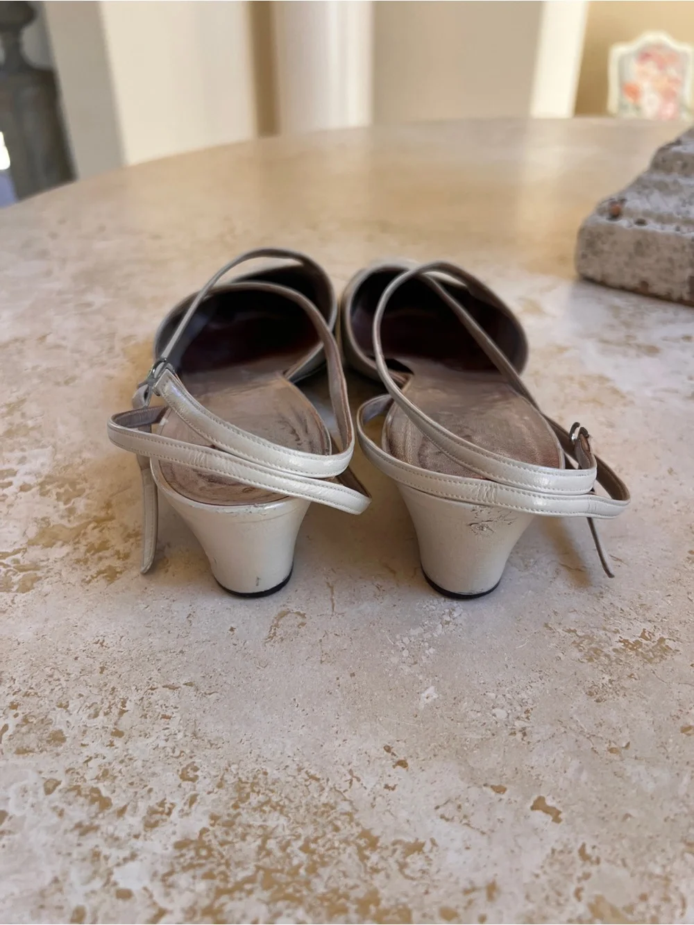 Vintage Christian Dior “Mansart” Slingback Pumps